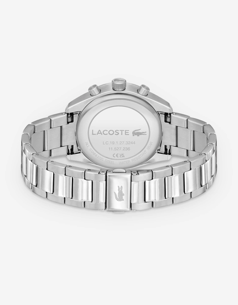 Boys Stainless Steel Boston Watch in Silver (42mm)