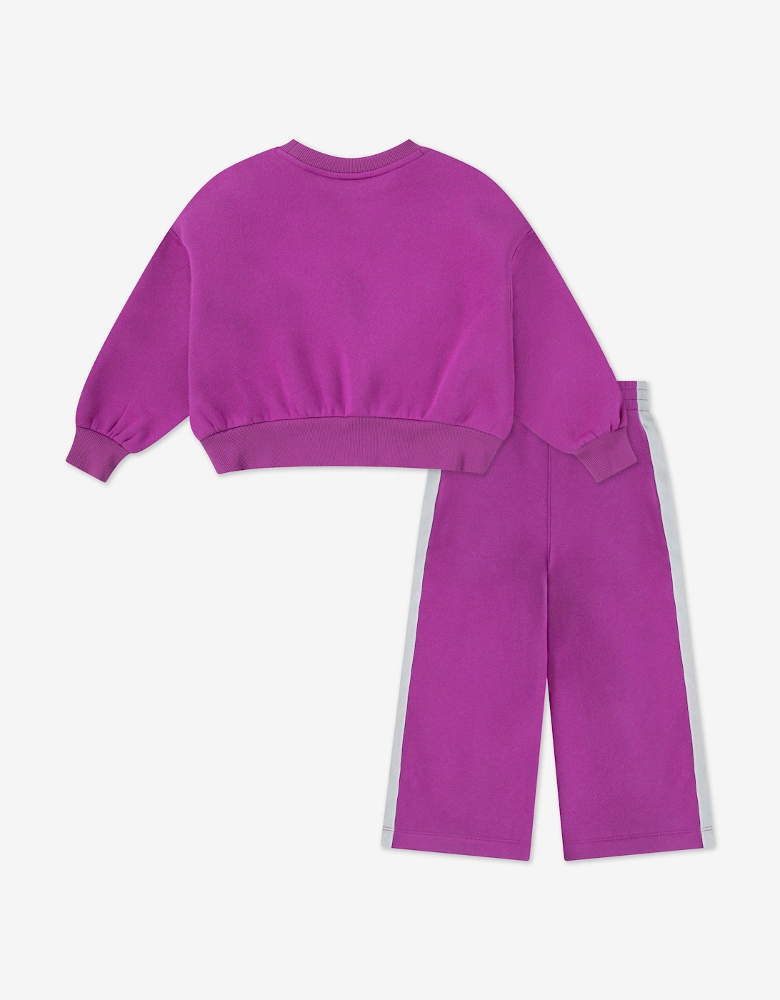 Girls Shine Logo Tracksuit in Purple