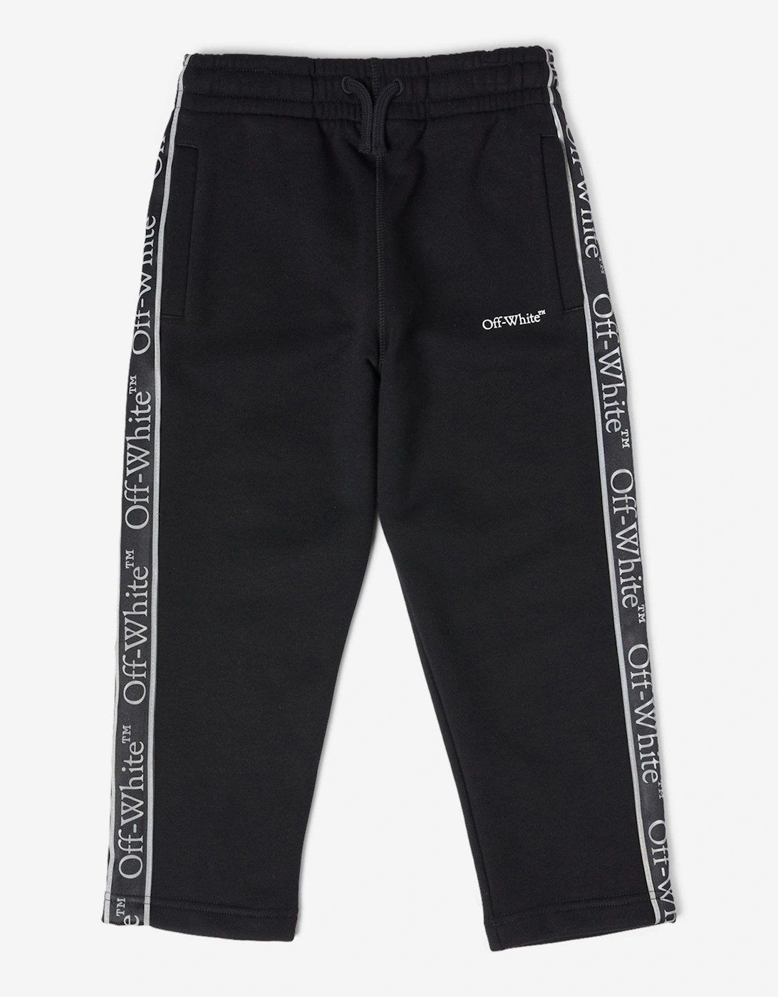 Boys Bookish Logo Band Joggers in Black, 5 of 4