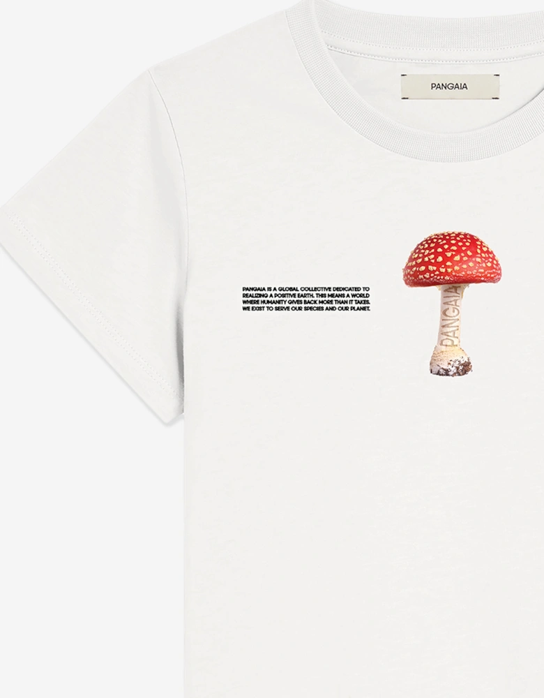 Kids 365 Midweight Mushroom T-Shirt in Ivory