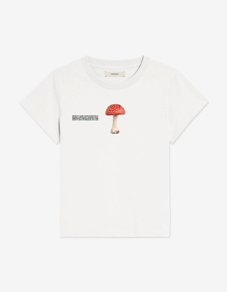 Kids 365 Midweight Mushroom T-Shirt in Ivory