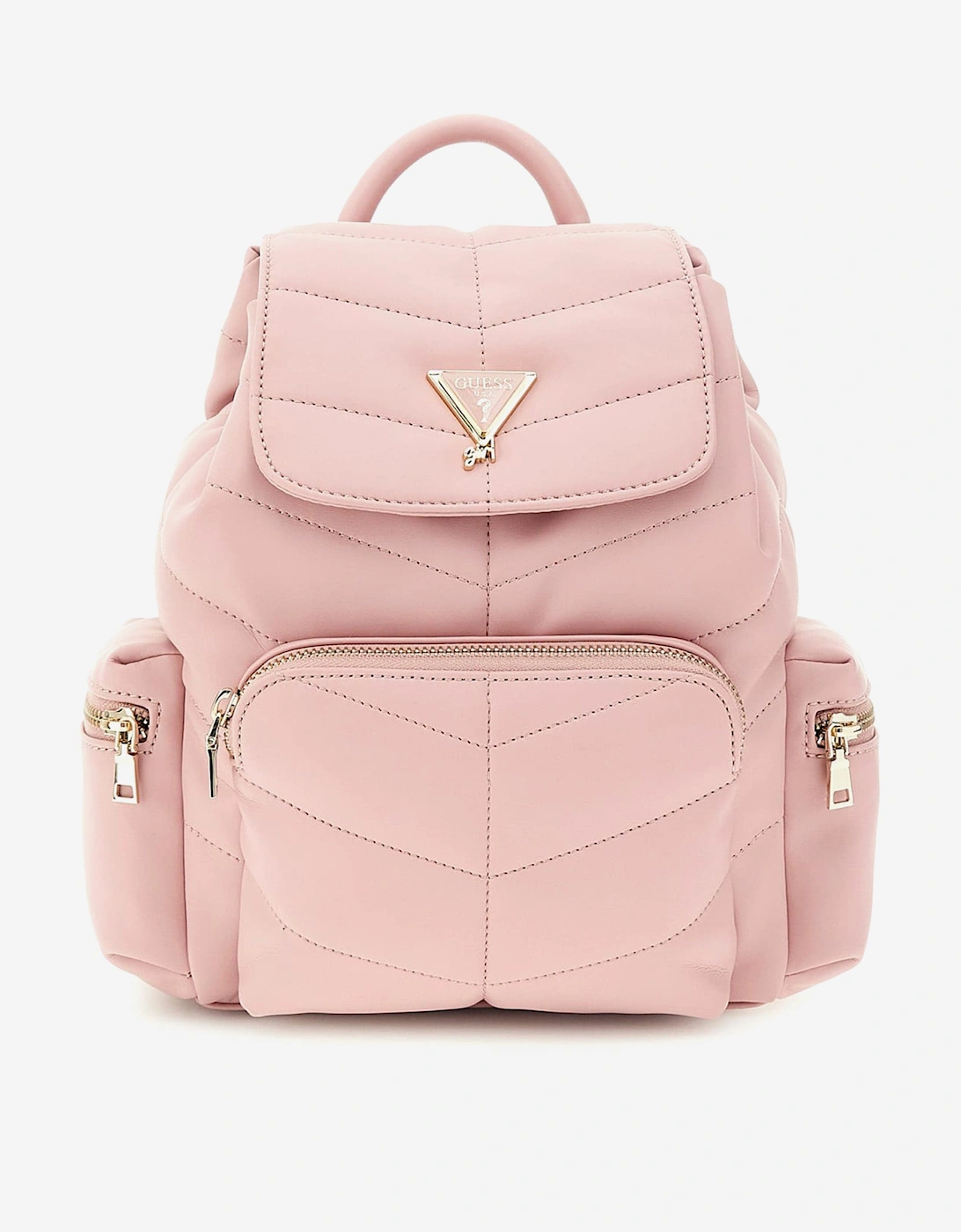 Girls Padded Backpack in Pink (25cm), 4 of 3