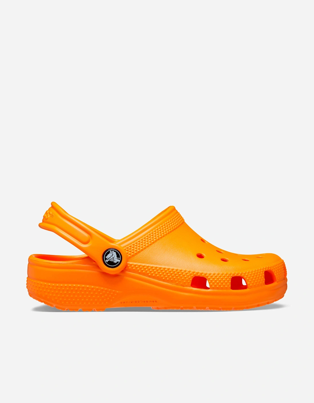 Crocs Kids Classic Clog in Orange - Size: EU 22 - 23 uk 6 us 6