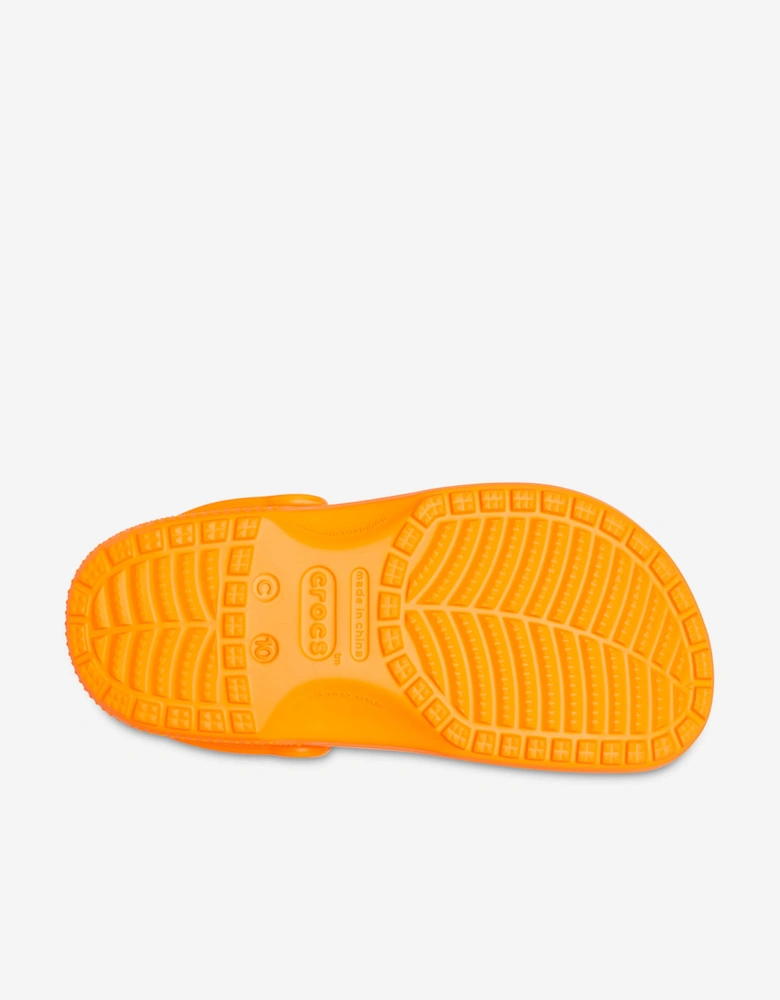 Kids Classic Clog in Orange