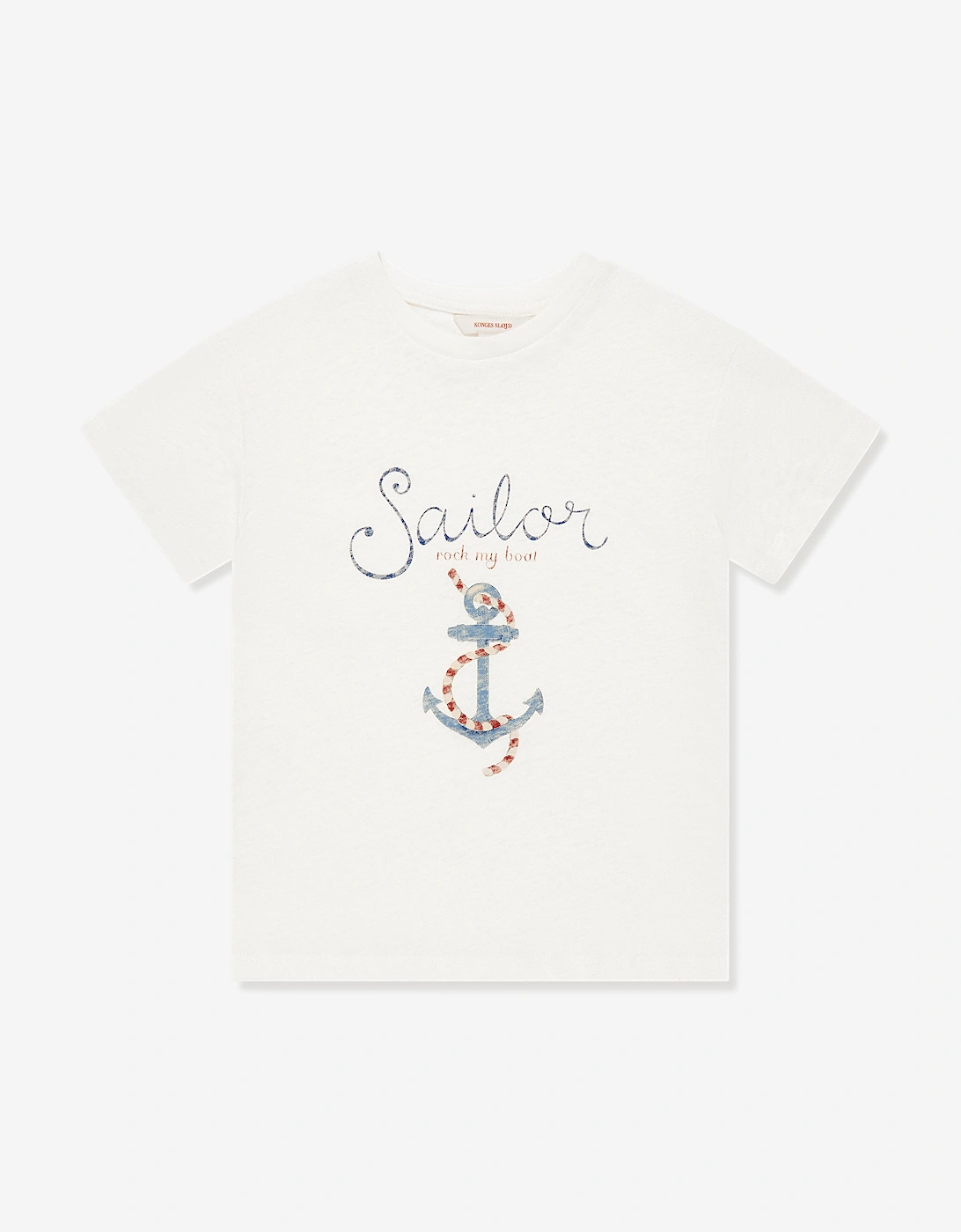 Boys Era Sailor T-Shirt in Ivory, 5 of 4