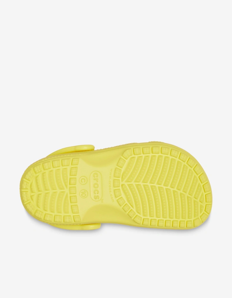 Kids Classic Clog in Yellow