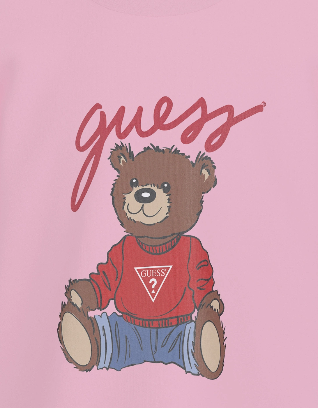 Girls Teddy Bear T-Shirt in Pink