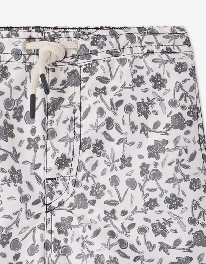 Boys Ariel Floral Swim Shorts in Multicolour