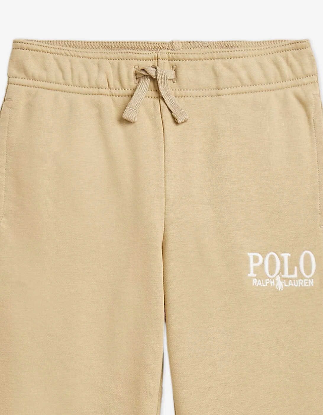 Boys Polo Joggers in Beige