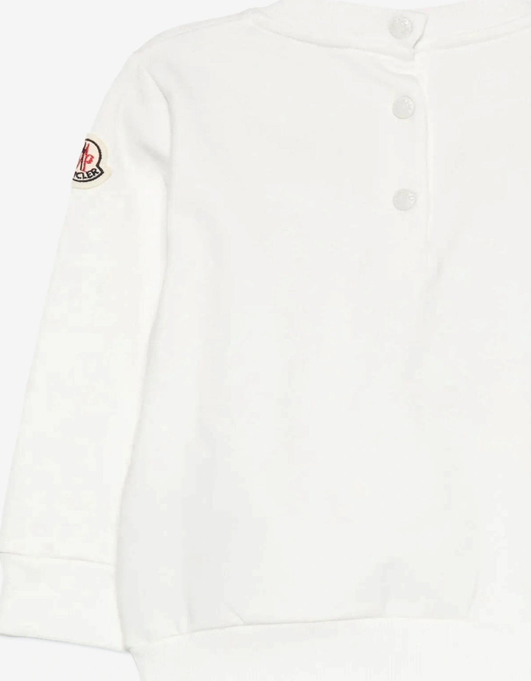 Baby Boys Logo Sweatshirt in Ivory