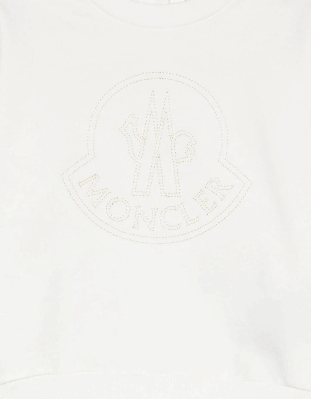 Baby Boys Logo Sweatshirt in Ivory
