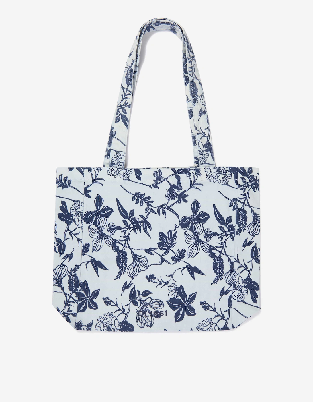 Girls Floral Tote Bag in White