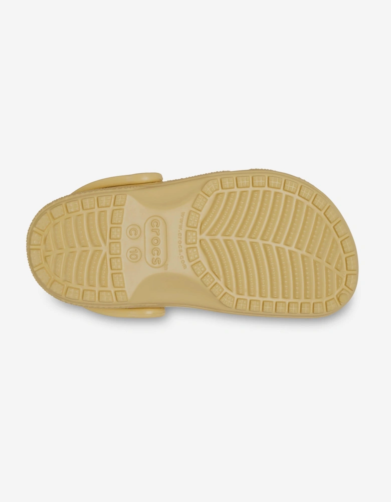Kids Classic Clogs in Beige