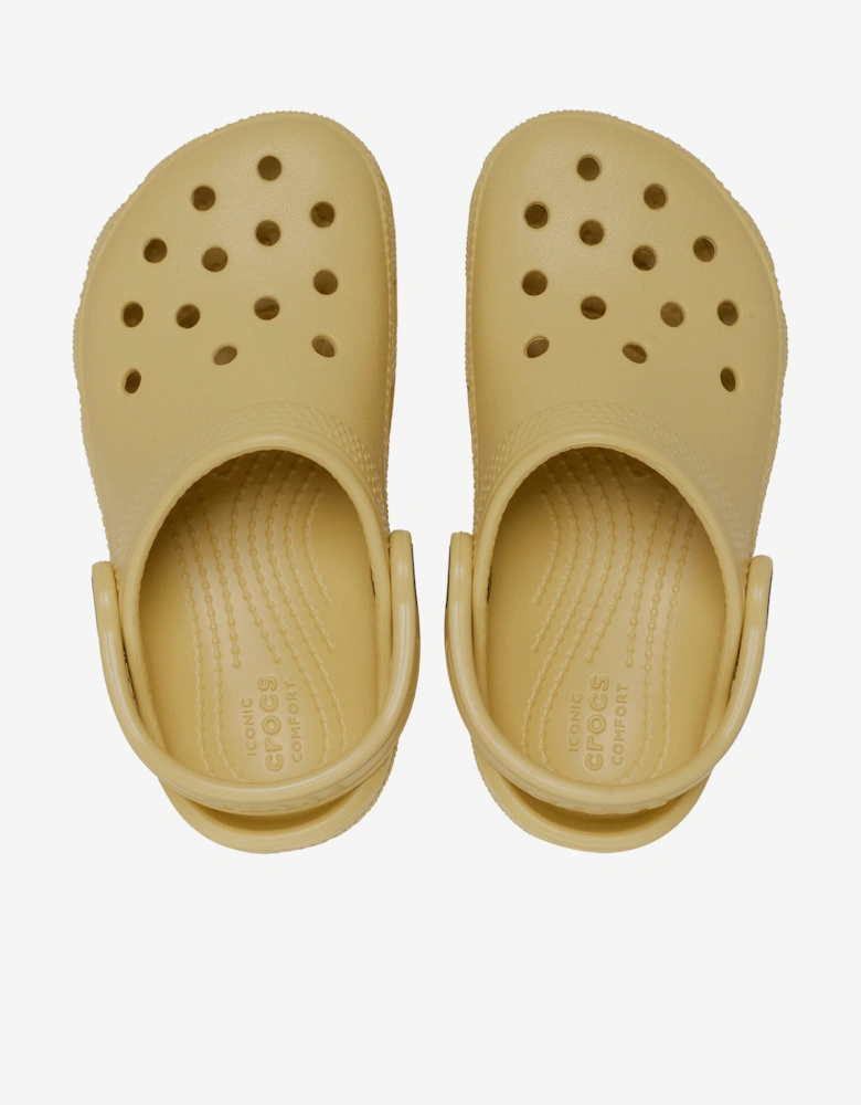 Kids Classic Clogs in Beige
