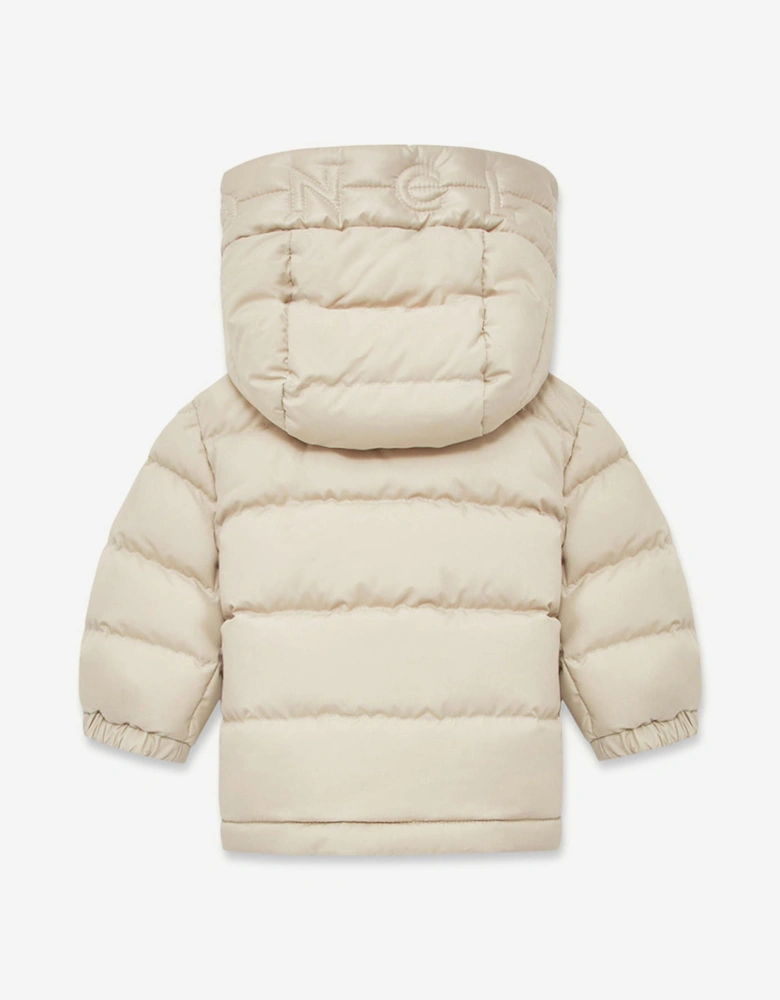 Baby Boys Down Padded Najan Jacket in Beige