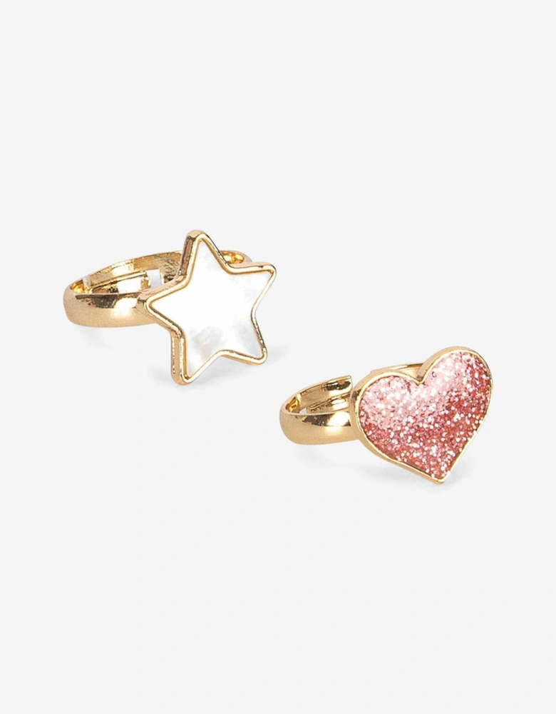 Girls Ring Set (12 Piece) in Multicolour