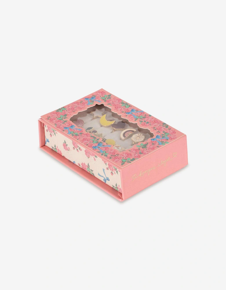 Girls Ring Set (12 Piece) in Multicolour