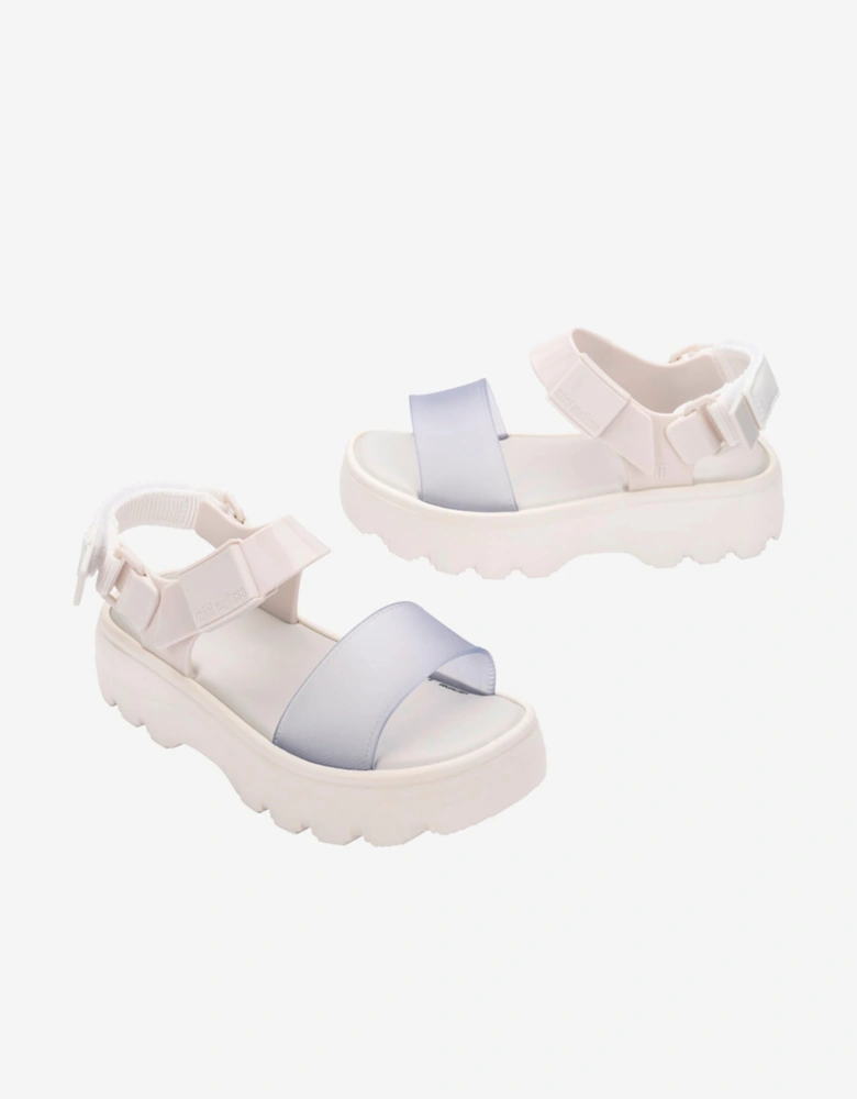Girls Kick Off Sandals in White