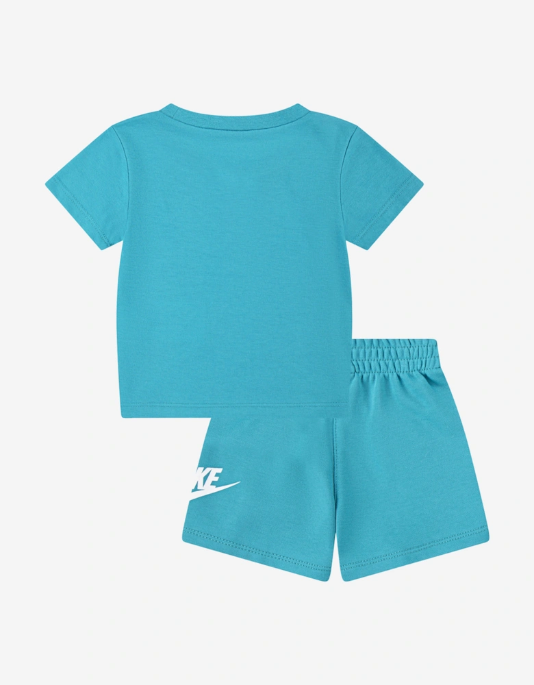 Kids Club T-Shirt and Shorts Set in Blue