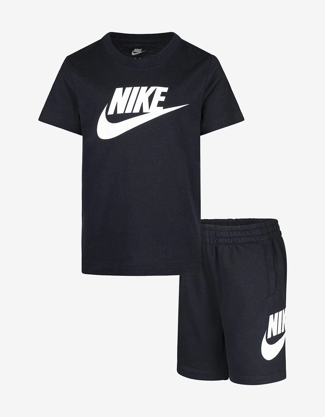 Kids Club T-Shirt and Shorts Set in Black, 5 of 4