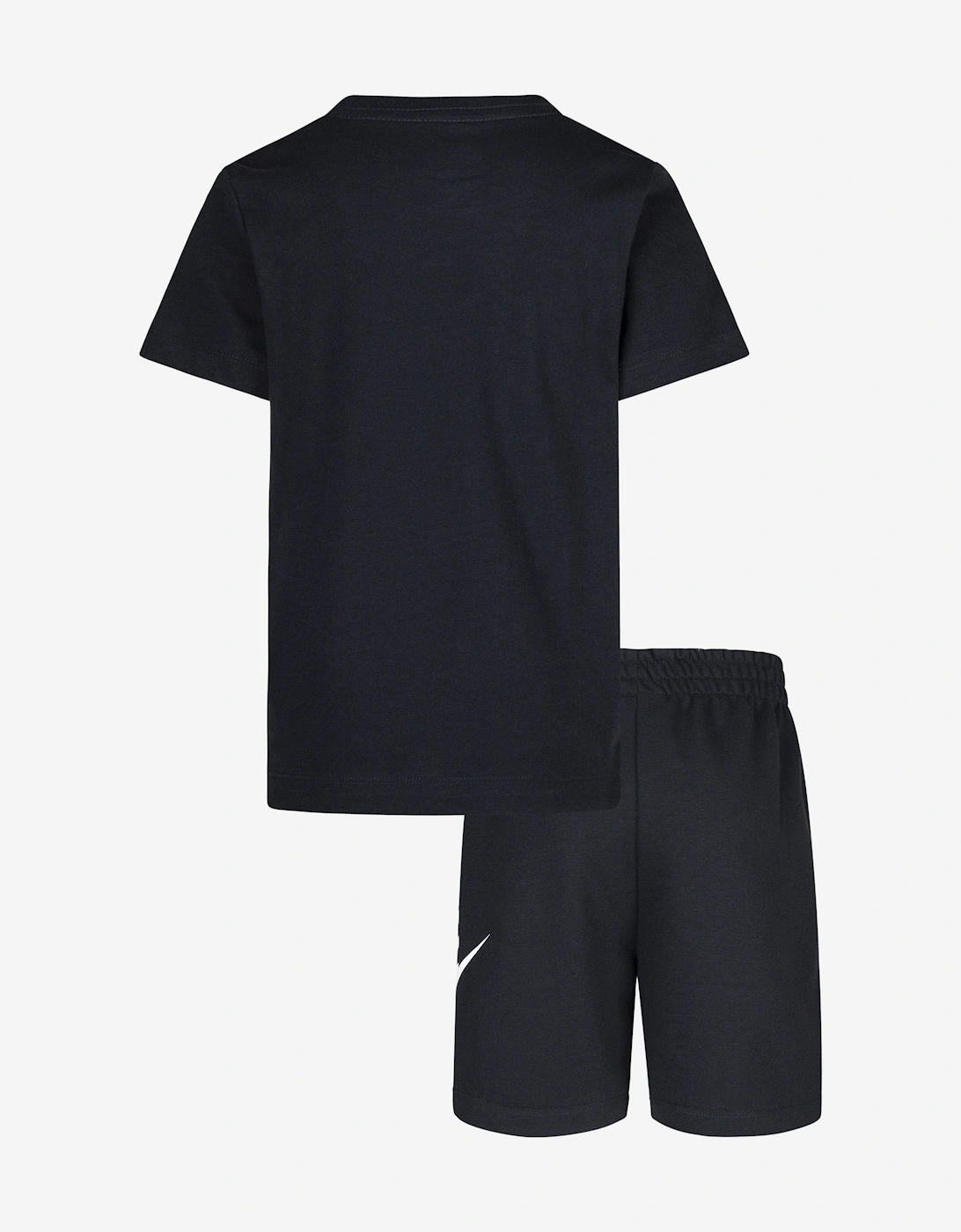 Kids Club T-Shirt and Shorts Set in Black