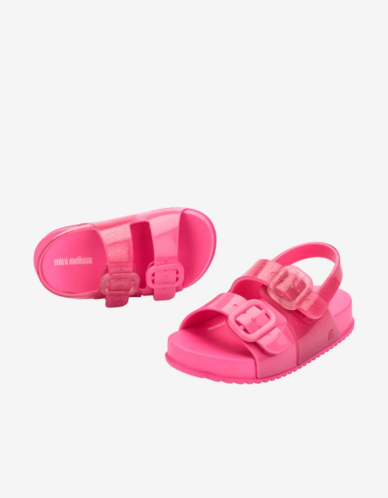 Girls Cozy Sandals in Pink