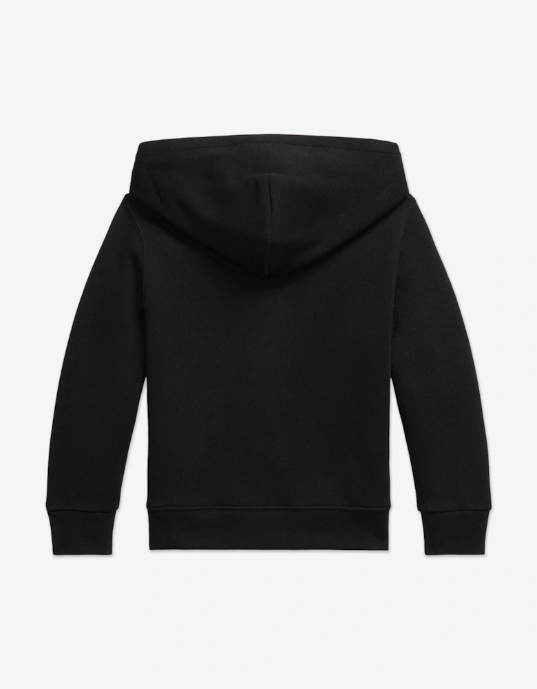 Boys Logo Hoodie in Black