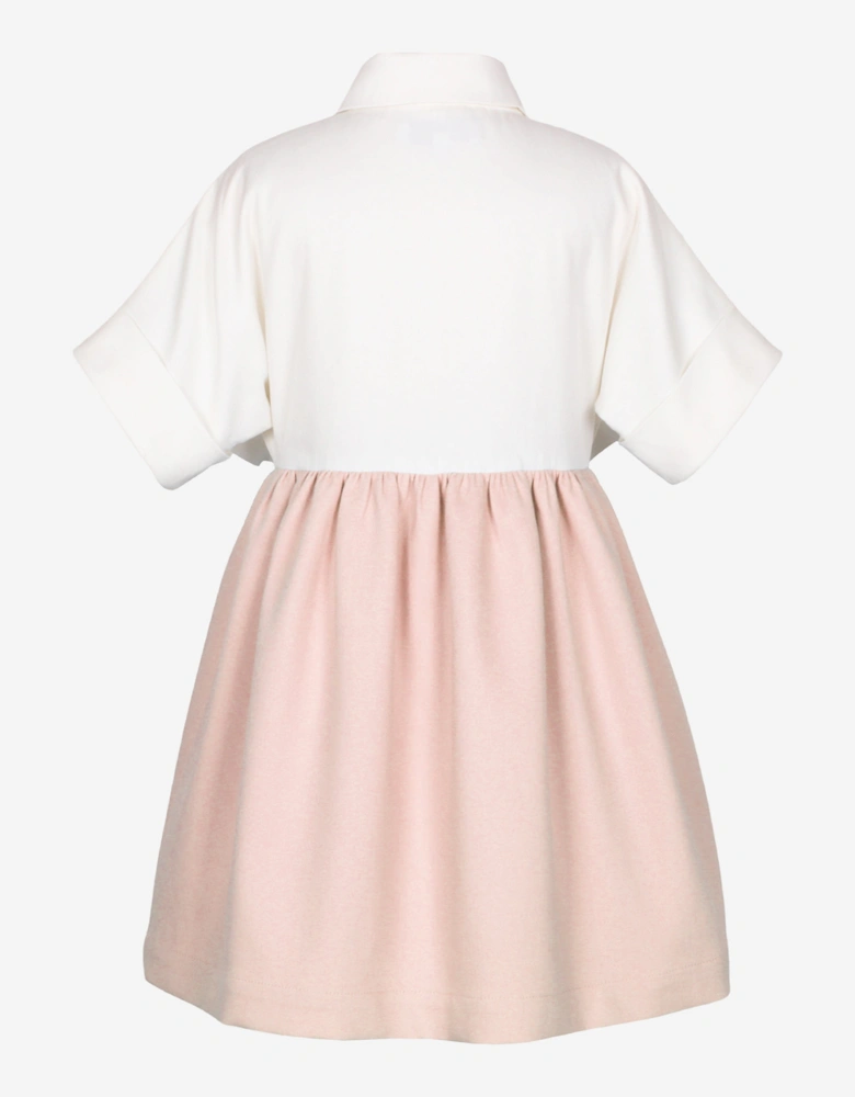 Girls Once Upon A Blue Moon Dress in Pink