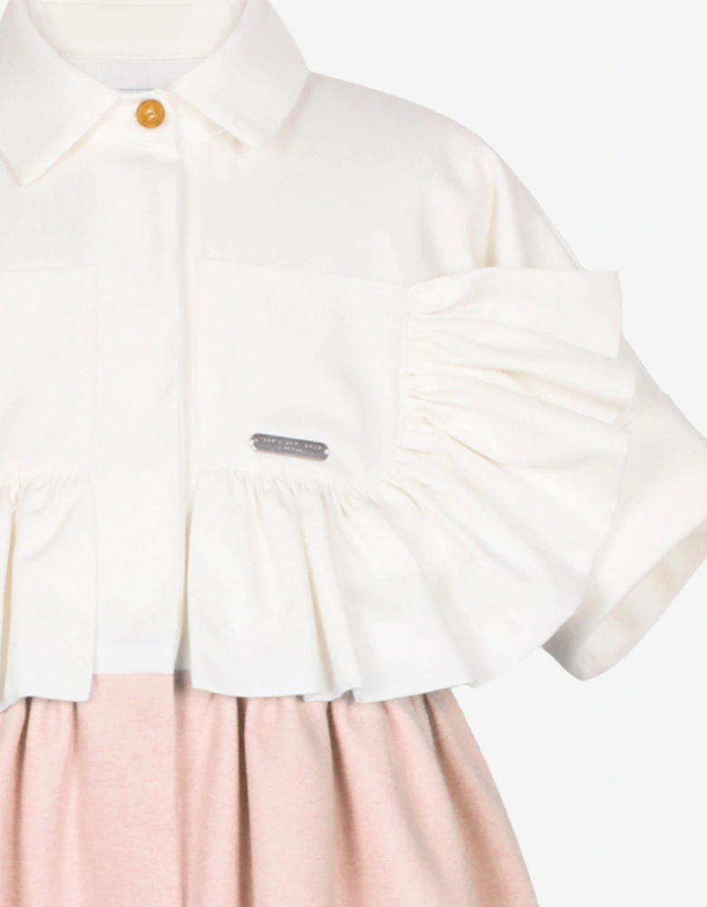 Girls Once Upon A Blue Moon Dress in Pink