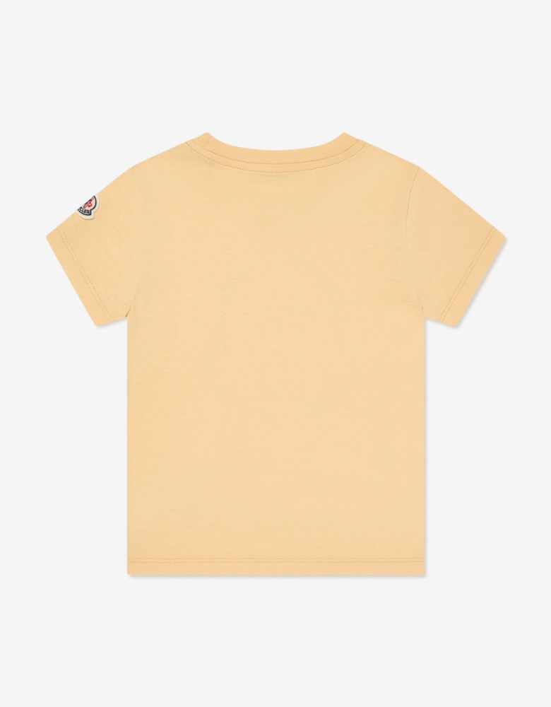 Enfant Girls Logo T-Shirt in Yellow