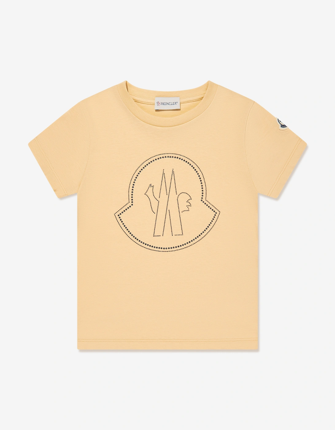 Enfant Girls Logo T-Shirt in Yellow, 5 of 4