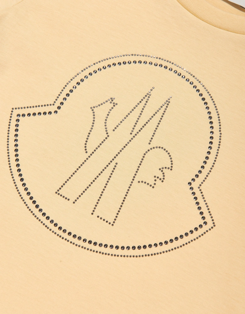 Enfant Girls Logo T-Shirt in Yellow