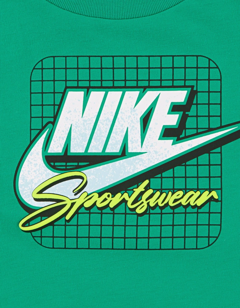 Boys NSW Taffeta Short Set in Green