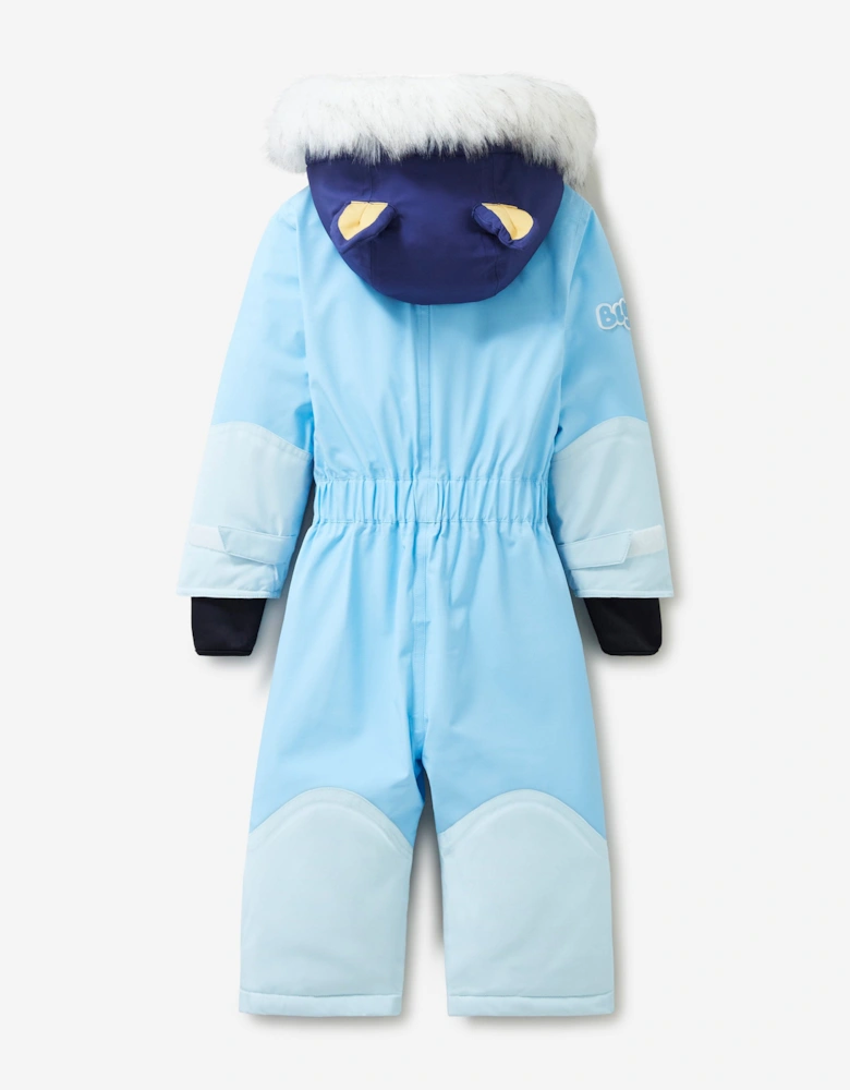 Kids Bluey Snowsuit in Blue