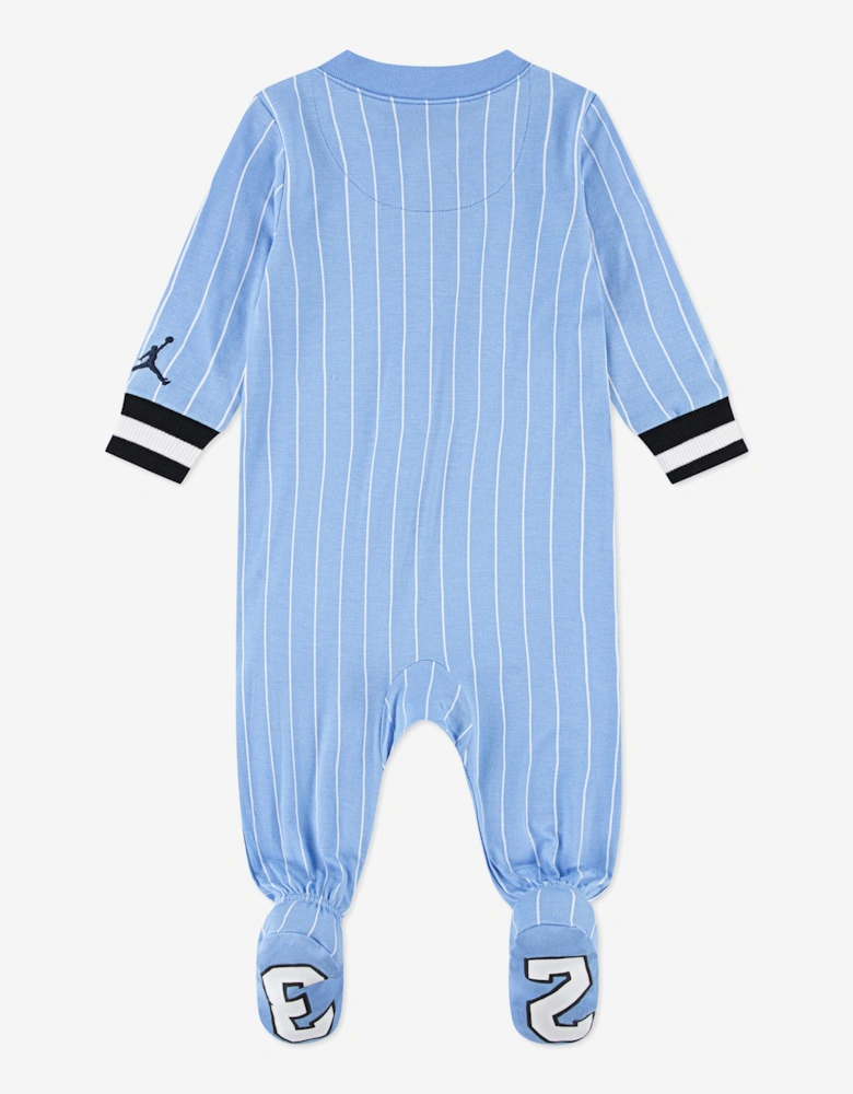 Baby 23 Jersey Coverall in Blue