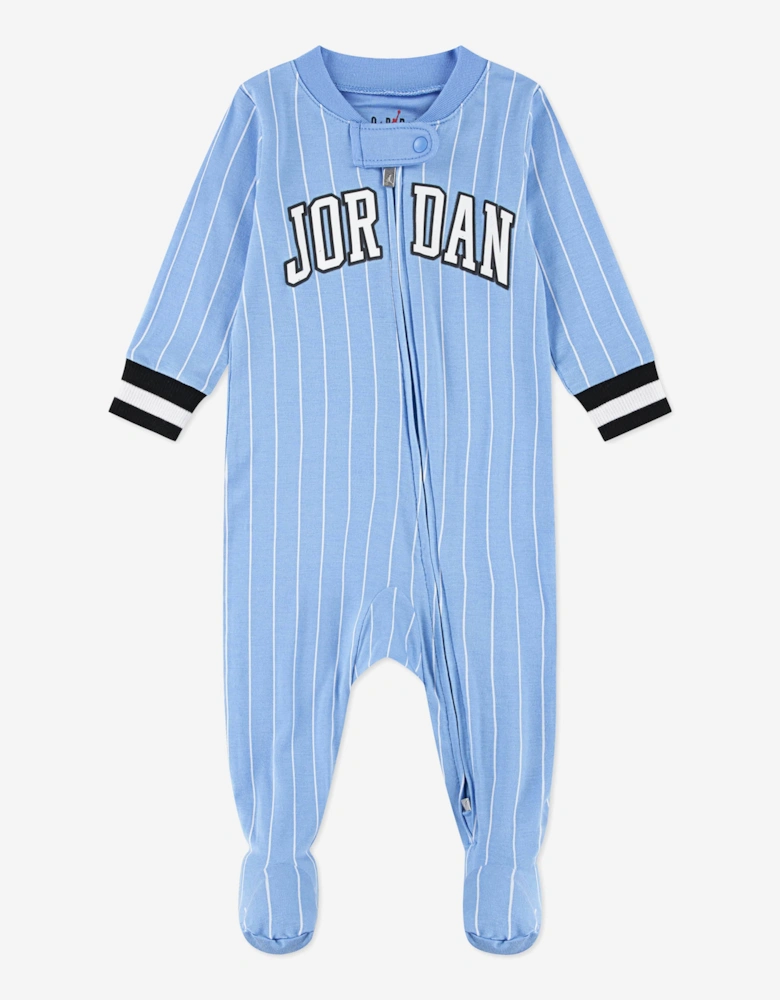Baby 23 Jersey Coverall in Blue