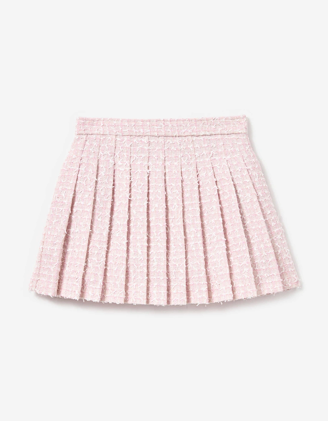 Girls Bow Boucle Skirt in Pink, 5 of 4