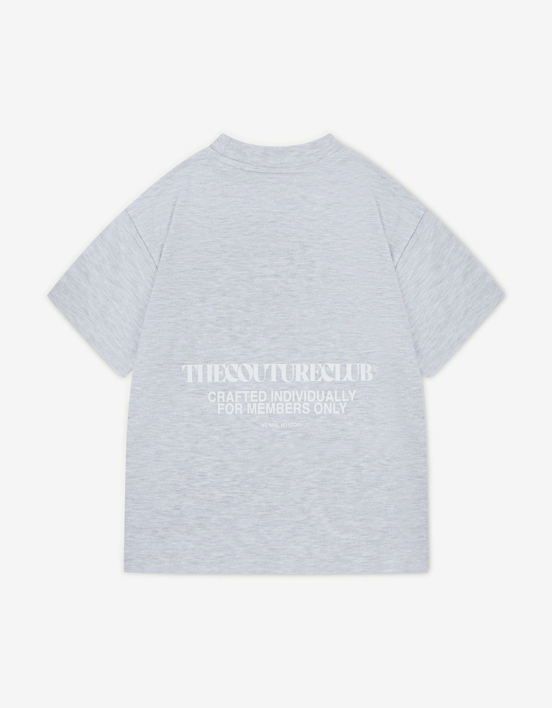 Kids Heavyweight Copyright T-Shirt in Grey
