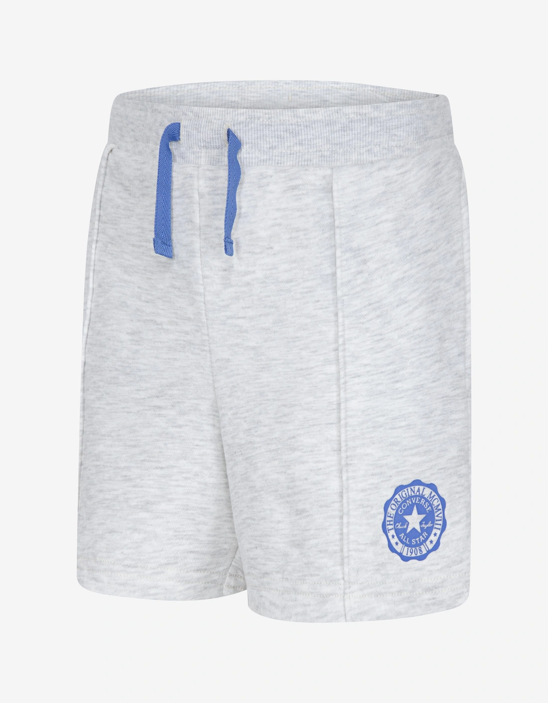 Girls Pintuck Shorts in Grey, 5 of 4