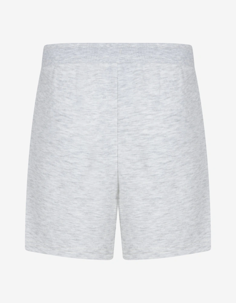 Girls Pintuck Shorts in Grey