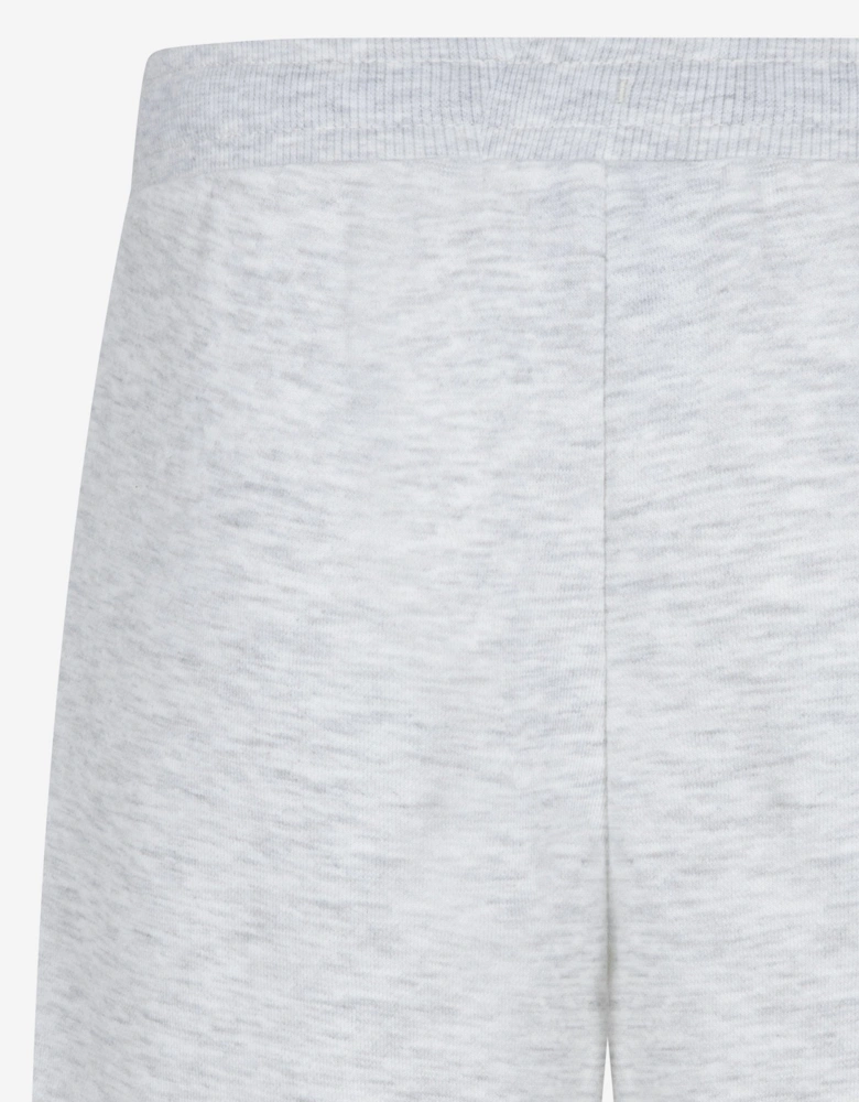 Girls Pintuck Shorts in Grey