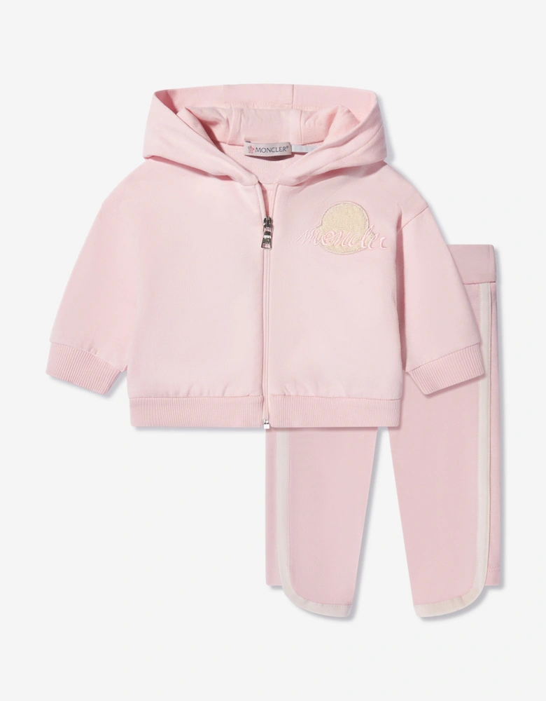 Enfant Baby Girls Logo Tracksuit in Pink
