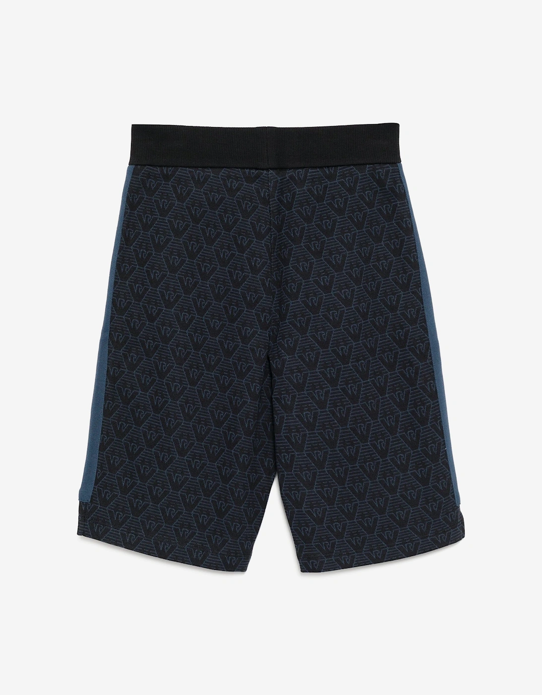Boys Logo Bermuda Shorts in Navy