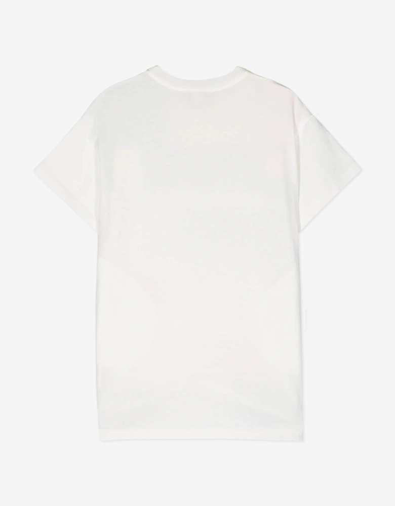 Girls FF Logo Jersey Dress in Multicolour