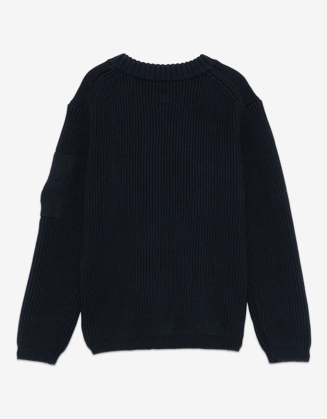 C.P. Company Boys Lens Jumper in Navy