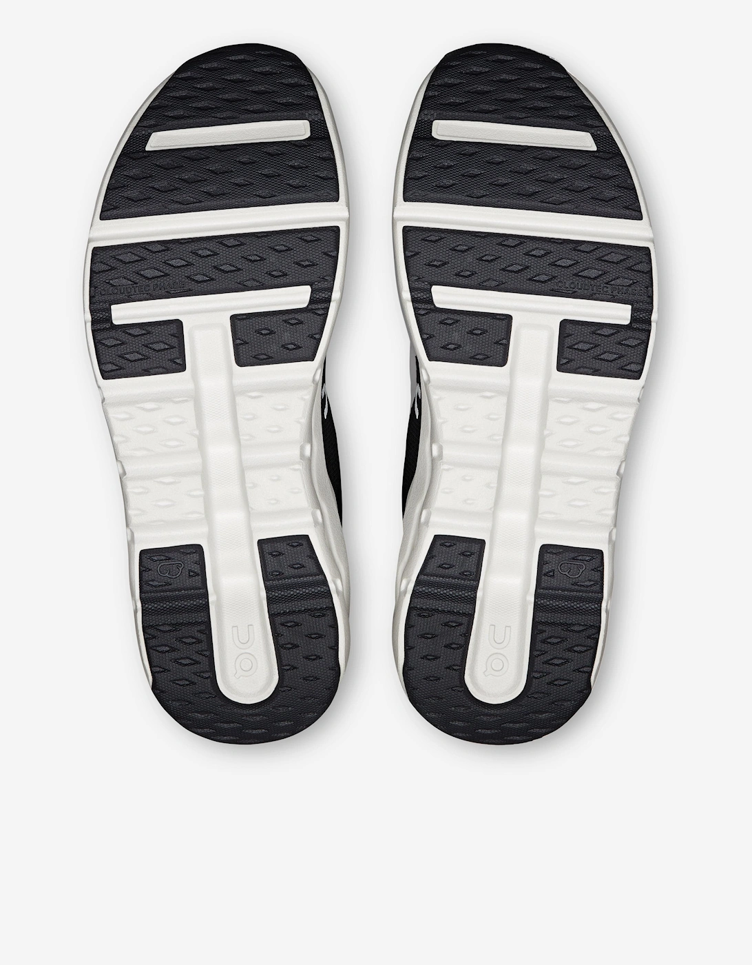 Kids Cloudleap Trainers in Black