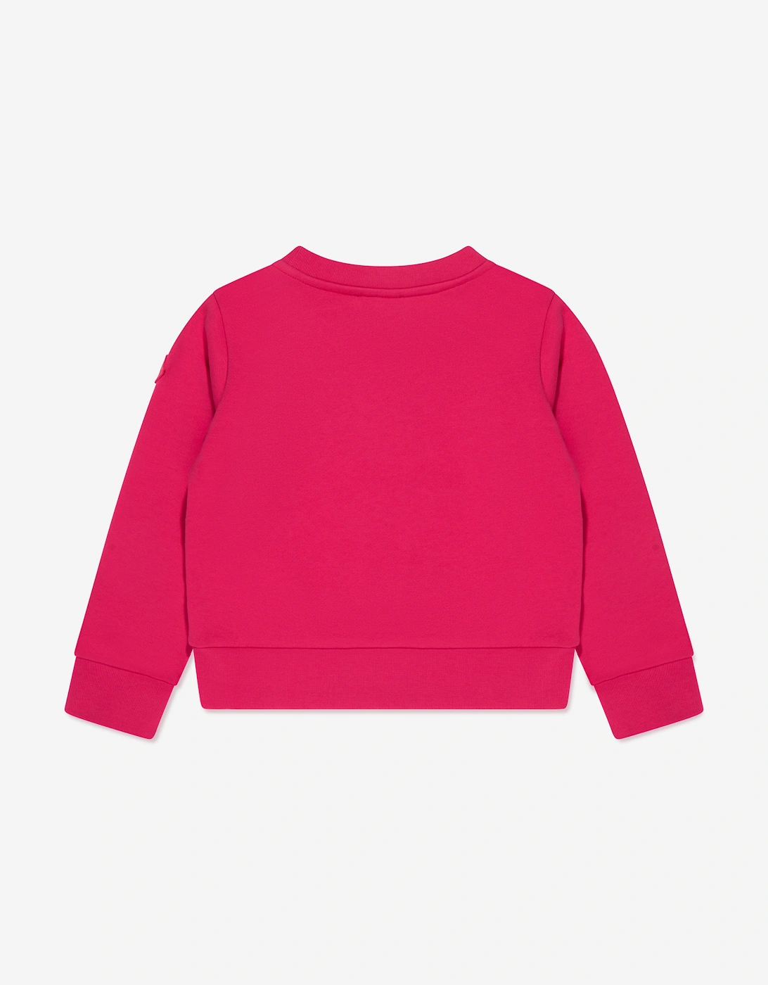 Enfant Girls Graphic Print Sweatshirt in Pink