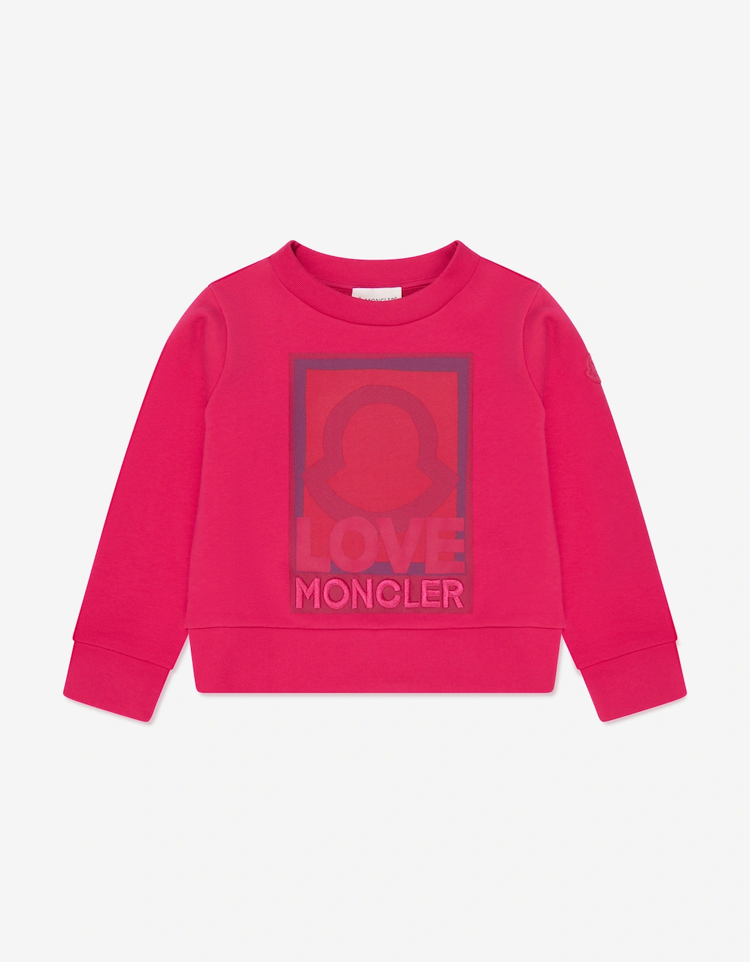 Enfant Girls Graphic Print Sweatshirt in Pink, 5 of 4