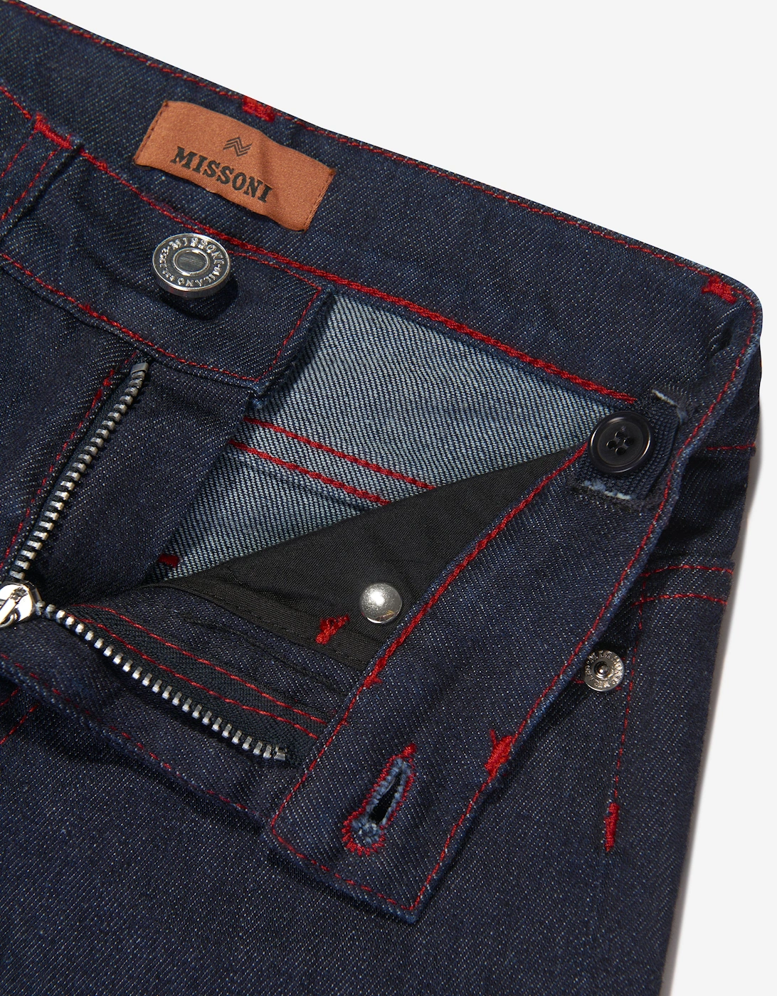 Boys Branded Trousers in Blue