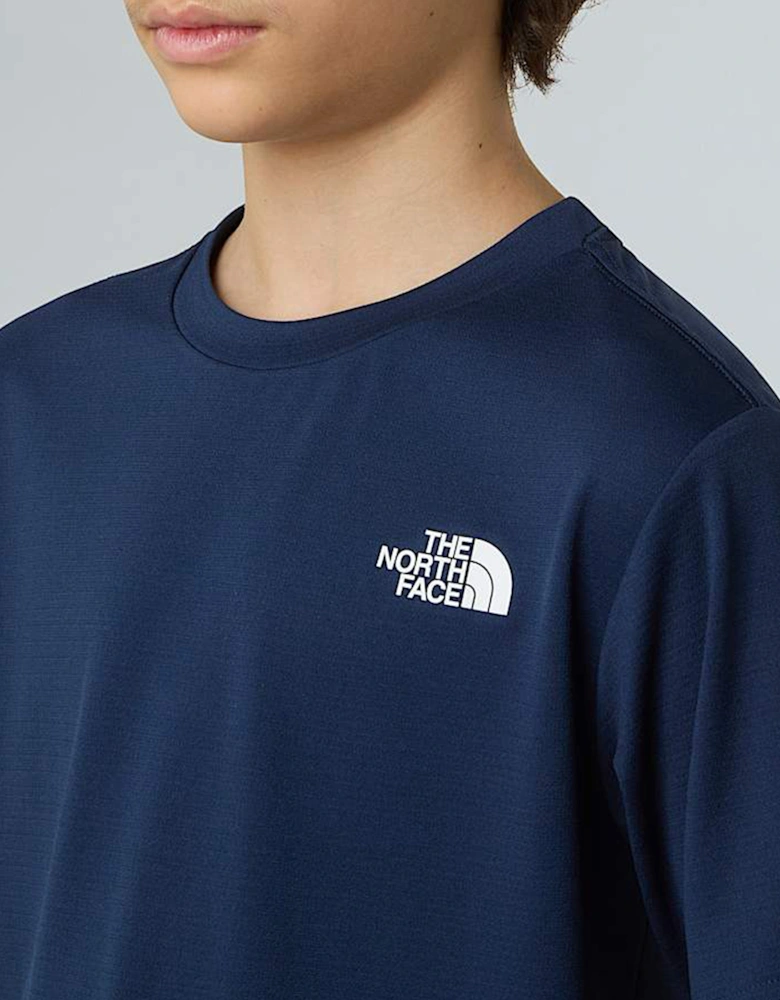 Kids New 24/7 T-Shirt in Navy